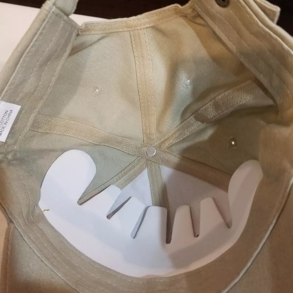 Farm Supply Hat Cattle Head Canvas ADJUSTABLE Biege Baseball Cap NEW WITHOUT TAG - Picture 5 of 6